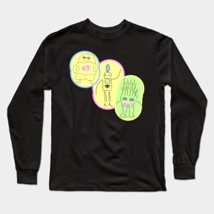 The Rabarbers: Young, gifted and neon Long Sleeve T-Shirt